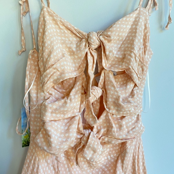 Sundays Soho peach ruffle dress XS - Picture 5 of 7